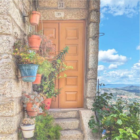 portugese deur sticker (Voorkant)