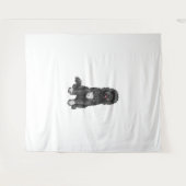 Portugese Dog Cute Dog Art Wandkleed (Voorkant (horizontaal))