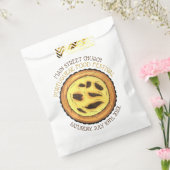 Portugese Eiercustard Taart Gebak Eten Festival Bedankzakje (Gezegeld)