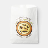 Portugese Eiercustard Taart Gebak Eten Festival Bedankzakje (Voorkant)