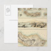 Portugese eilanden in de Atlantische Oceaan Briefkaart (Voorkant / Achterkant)
