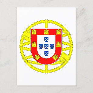 Portugese Emblem Briefkaart