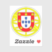 Portugese Emblem Sticker (Vel)