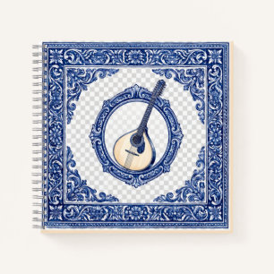 Portugese Erfenis - Gitaar- en Tegeldesign Notitieboek