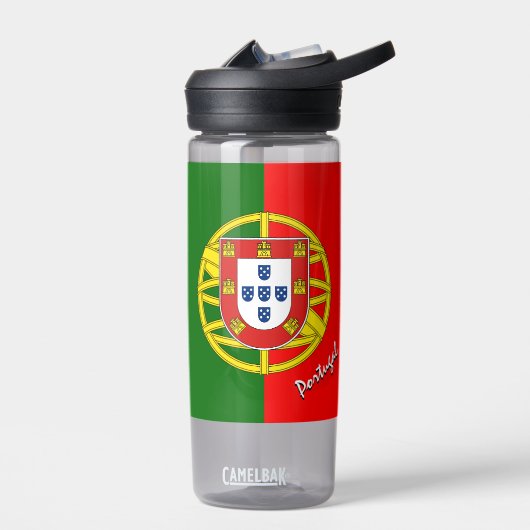 Portugese fles, patriottische Portugese vlag Waterfles (Links)