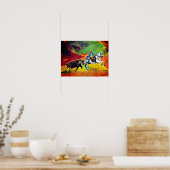 Portugese forcado poster (Keuken)