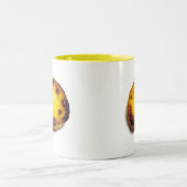 Portugese garde tweekleurige koffiemok (Center)