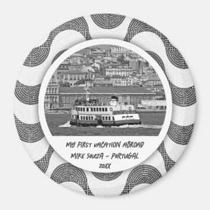 Portugese golven kasseisteen Eerste vakantie Magneet