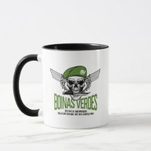 Portugese Green Beret Skull Parachutist