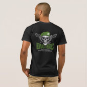 Portugese Groene Baretten T-shirt (Achterkant volledig)