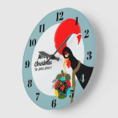 Portugese Haan en heilige Kerstbal Grote Klok (Hoek)