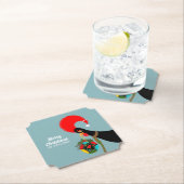 Portugese Haan en heilige Kerstbal Kartonnen Onderzetters (Insitu)