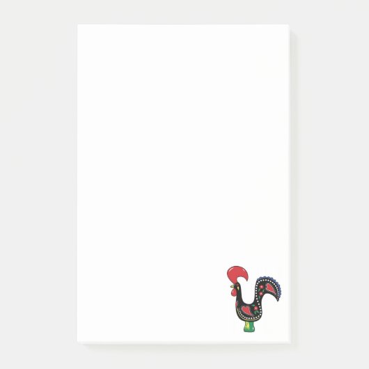 Portugese haan notities post-it® notes (Voorkant)