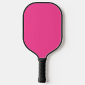 Portugese kasseien golven in modern roze pickleball paddle (Achterkant)