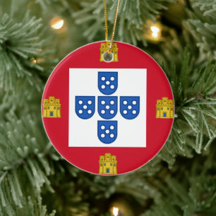 Portugese keramische ornamenten in volksstijl