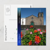 Portugese kerk briefkaart (Voorkant / Achterkant)