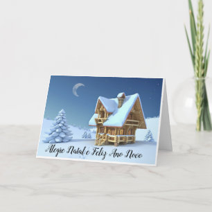 Portugese Kerstkaart met groet 2 Feestdagen Kaart