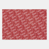 Portugese Kerstmis Inpakpapier Vel (Voorkant 2)