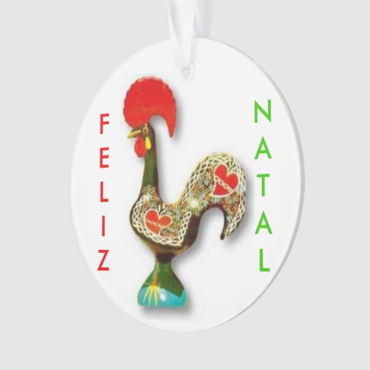 Portugese kerstversiering ornament (voorkant)