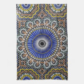 Portugese keukenhanddoeken patroon azulejo (Verticaal)