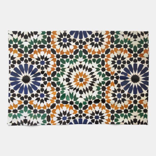 Portugese keukenhanddoeken patroon Azulejo Mediter (Horizontaal)