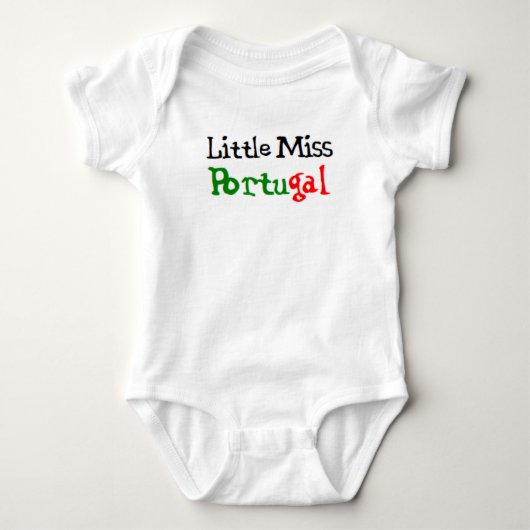 portugese kleine mejuffrouw romper (Voorkant)