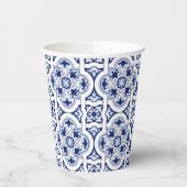 Portugese kopjes voor tegelpapier papieren bekers (Links)