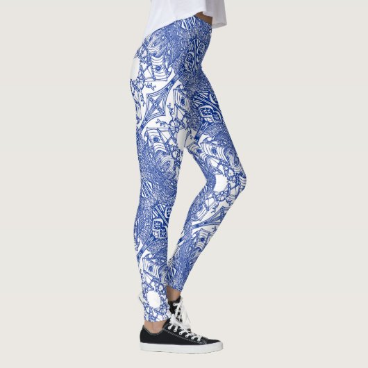 Portugese kunst leggings (Rechts)