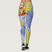 Portugese kunst leggings (Achterkant)