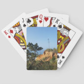 Portugese kust van Algarve Pokerkaarten (Achterkant)