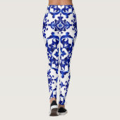 Portugese leggings met krulwerk (Achterkant)
