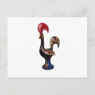 Portugese Lucky Rooster Briefkaart
