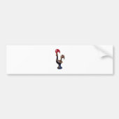 Portugese Lucky Rooster Bumpersticker (Voorkant)