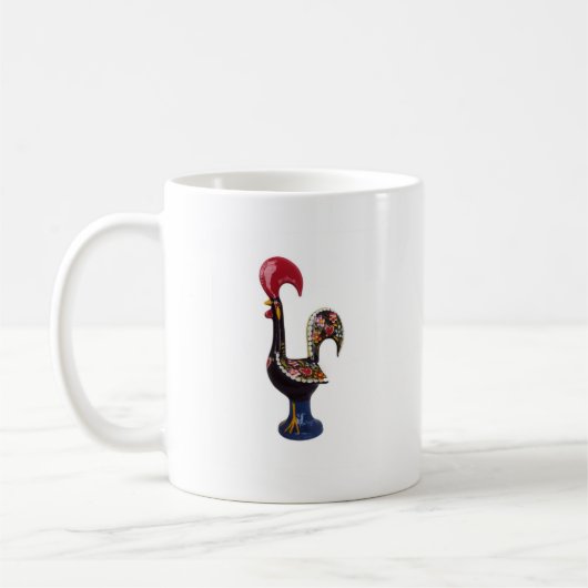 Portugese Lucky Rooster Koffiemok (Links)