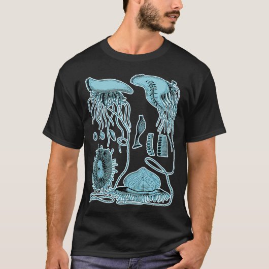 Portugese Man O' War-kwal T-shirt (Voorkant)