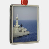 Portugese marine frigate NRP Bartolomeu Dias Metalen Ornament (Rechts)