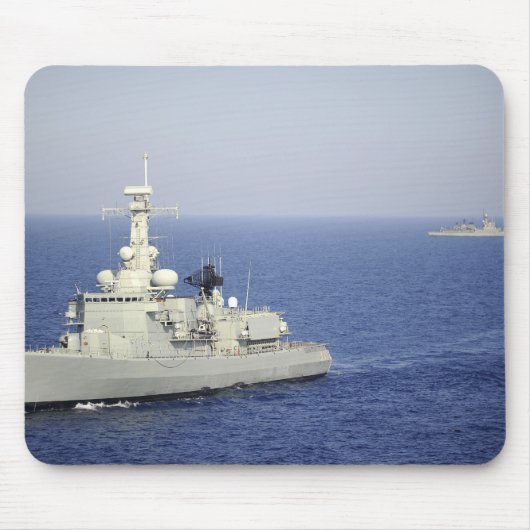 Portugese marine frigate NRP Bartolomeu Dias Muismat (Voorkant)