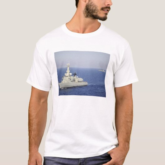 Portugese marine frigate NRP Bartolomeu Dias T-shirt (Voorkant)