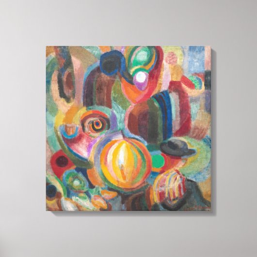 Portugese markt | Sonia Delaunay-Terk | Canvas Afdruk (Voorkant)