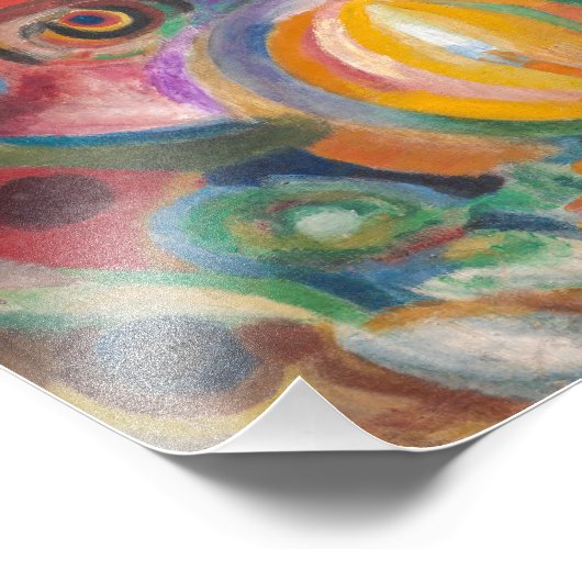 Portugese markt | Sonia Delaunay-Terk | Foto Afdruk (Hoek)