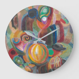 Portugese markt   Sonia Delaunay-Terk   Grote Klok