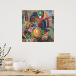 Portugese markt | Sonia Delaunay-Terk | Poster