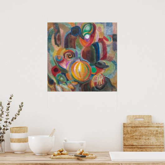 Portugese markt | Sonia Delaunay-Terk | Poster (Keuken)