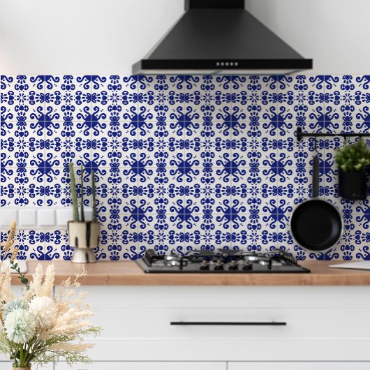 Portugese Middellandse Zeemacht Blue White Azulejo Tegeltje
