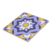 portugese moderne florale patroontegels tegeltje (Zijkant)