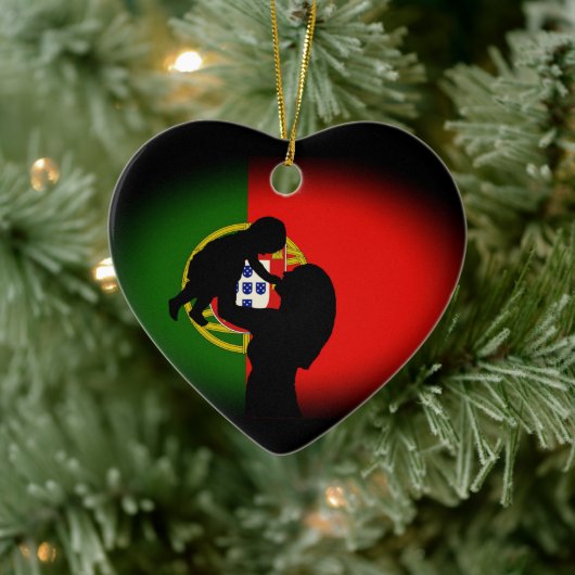 Portugese moederschap keramisch ornament (Boom)
