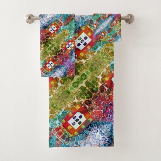 Portugese ontwerpen bad handdoek (Insitu)