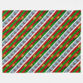 Portugese ontwerpen fleece deken (Voorkant (Horizontaal))