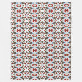 Portugese ontwerpen fleece deken (Voorkant)