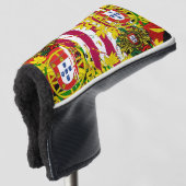 Portugese ontwerpen golfheadcover (3/4 voorkant)